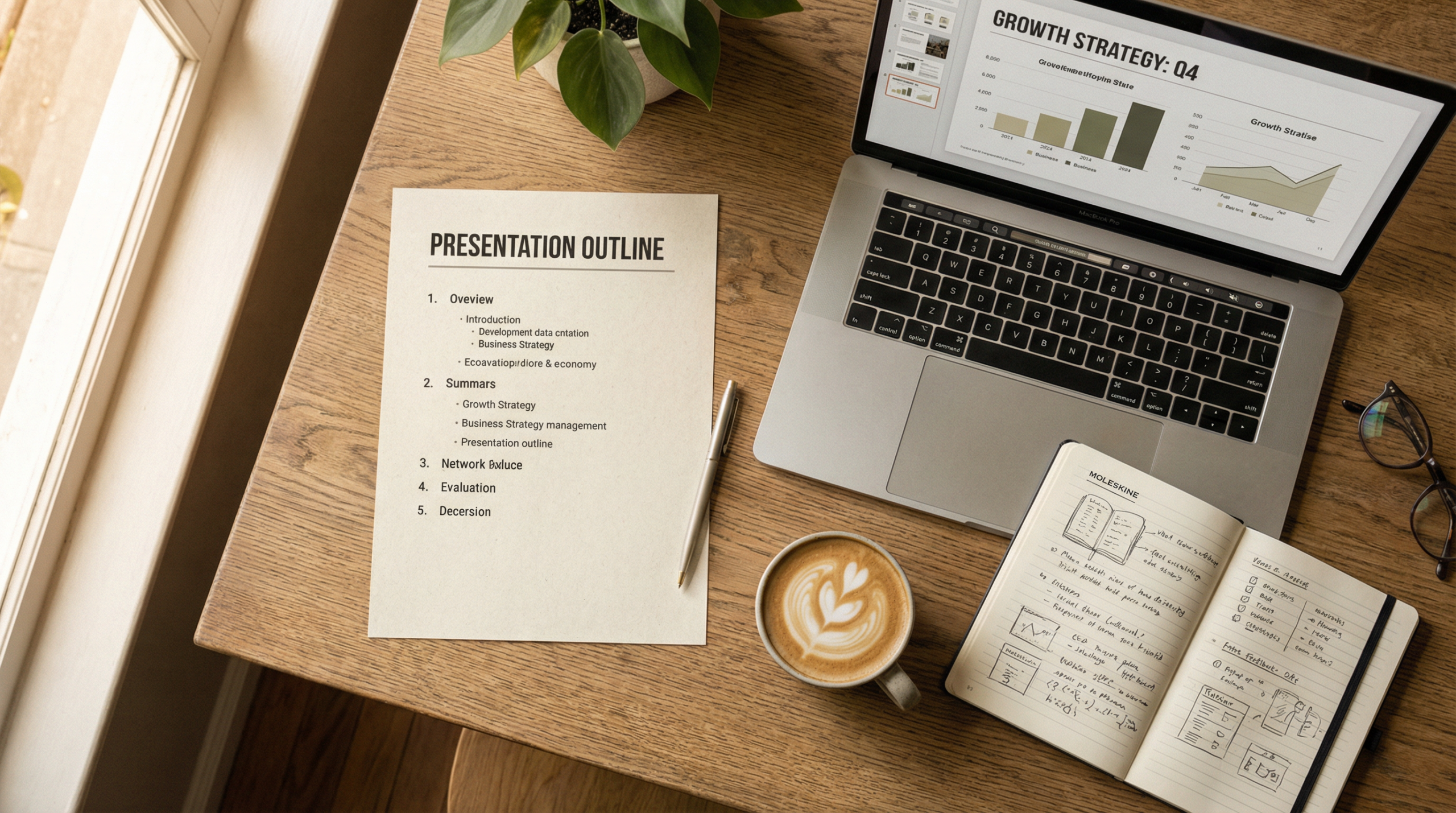 how to structure a business presentation example 1