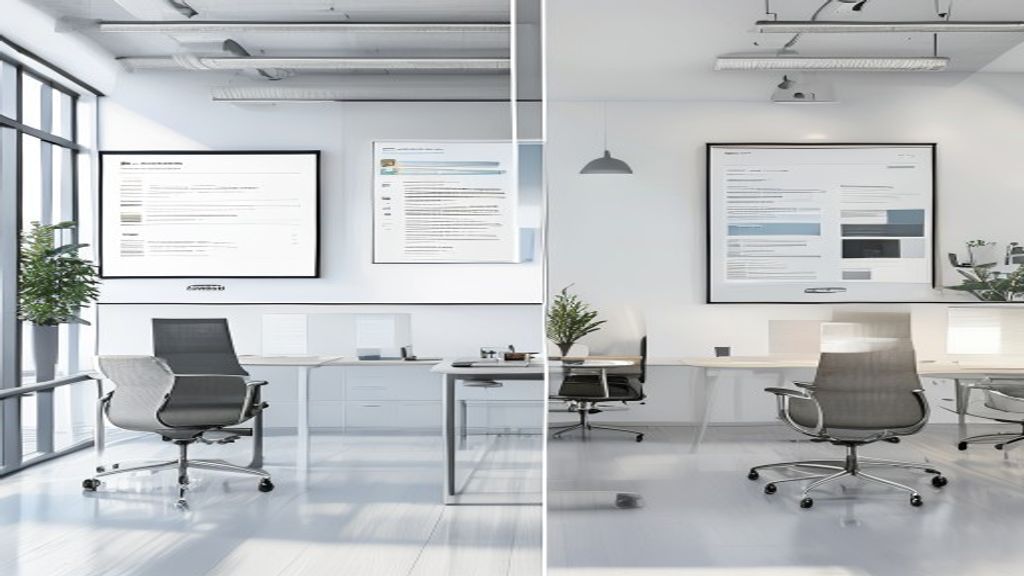Five essential slide layouts for executive presentations comparison
