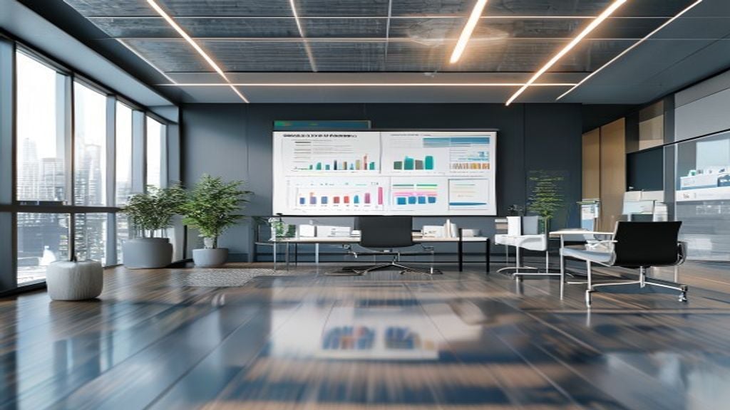 Present Financial Data Presentation illustration 3