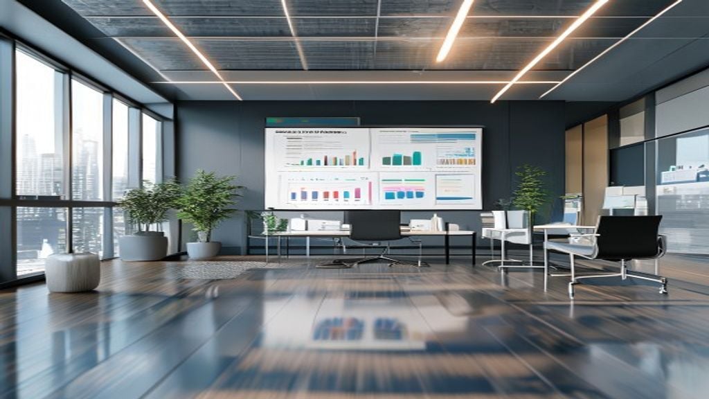Present Financial Data Presentation illustration 4