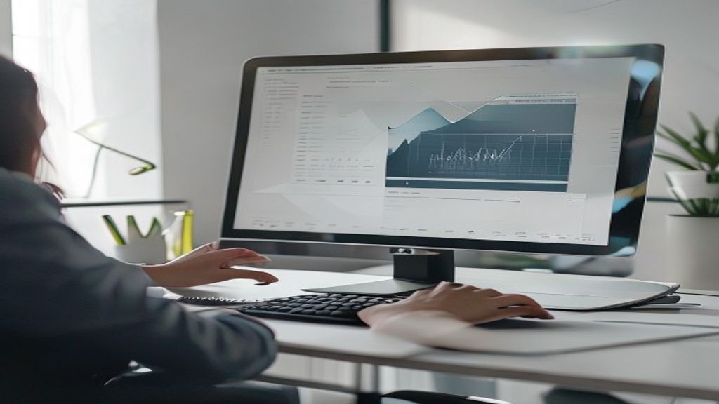 Professional designer applying PowerPoint animations subtly to a timeline chart
